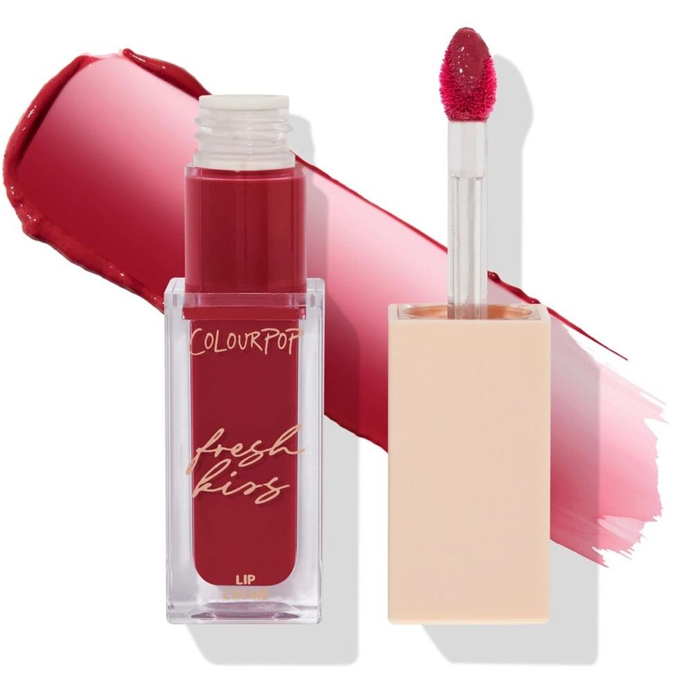 COLOURPOP Lip Kiss Lip Creme in color - Let’s Vogue Red Lip Cream Lip Balm Gifts
